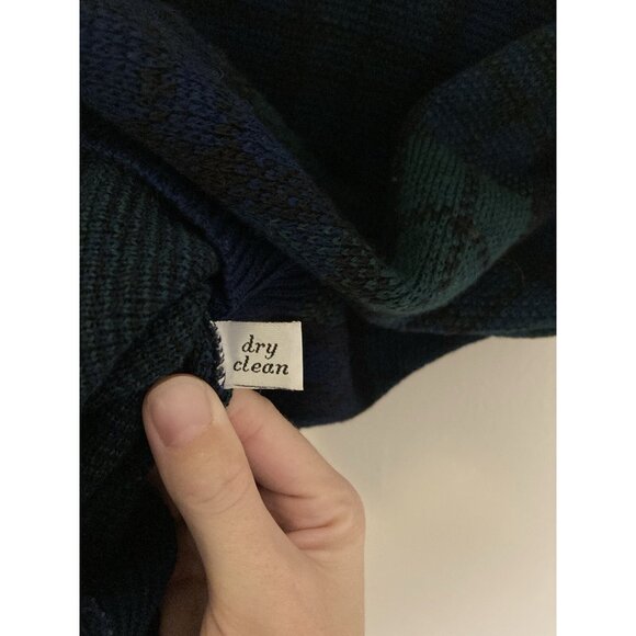 Pendleton Women’s 100% Wool Plaid Blackwatch Sweater Vest Size M - Picture 3 of 5